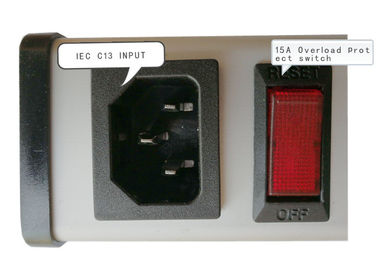 SFC-IEC-A1B serisi 5 ila 14 &amp;quot;5Outlets ile 15Amp metal Hardwired Güç Şeridi